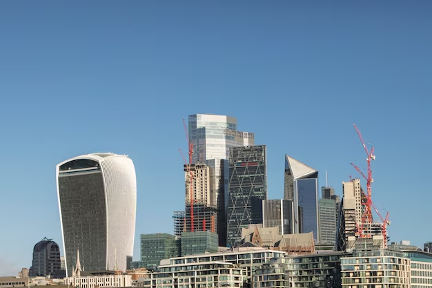 Skyline view showing architectural differences between cities